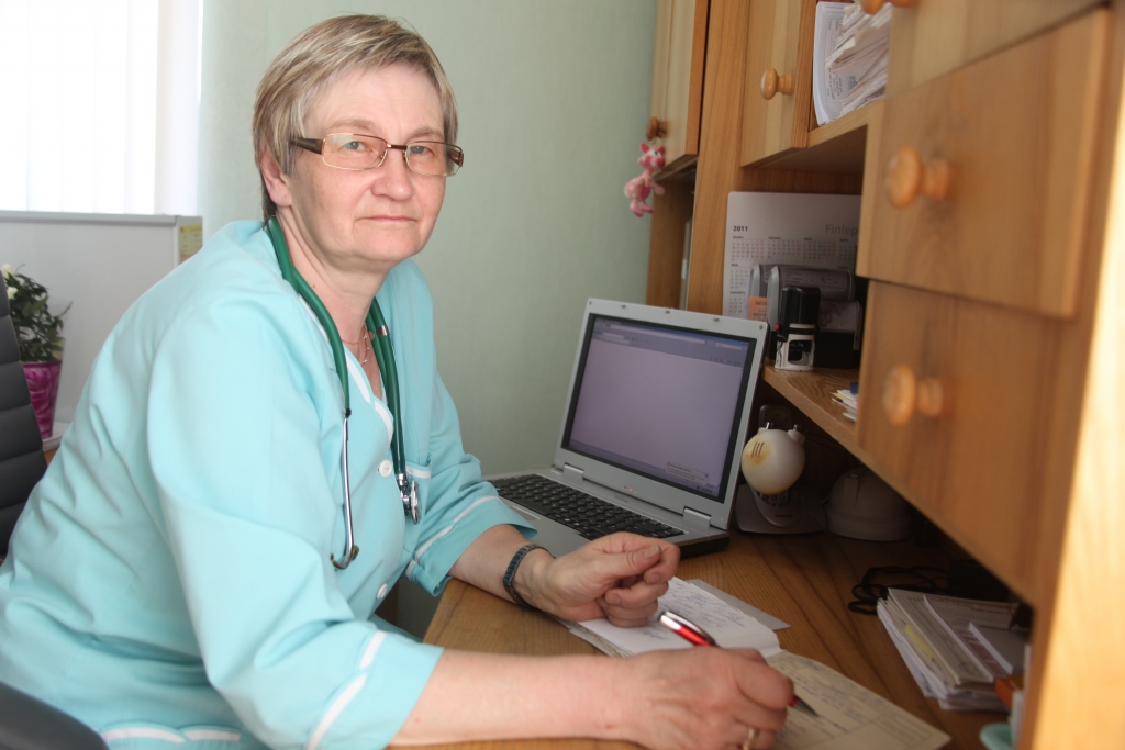 Starp labākajām ģimenes ārstēm Vidzemē ir arī Ieva Grīnšteine Gulbenē.
Autors: no Dzirksteles arhīva