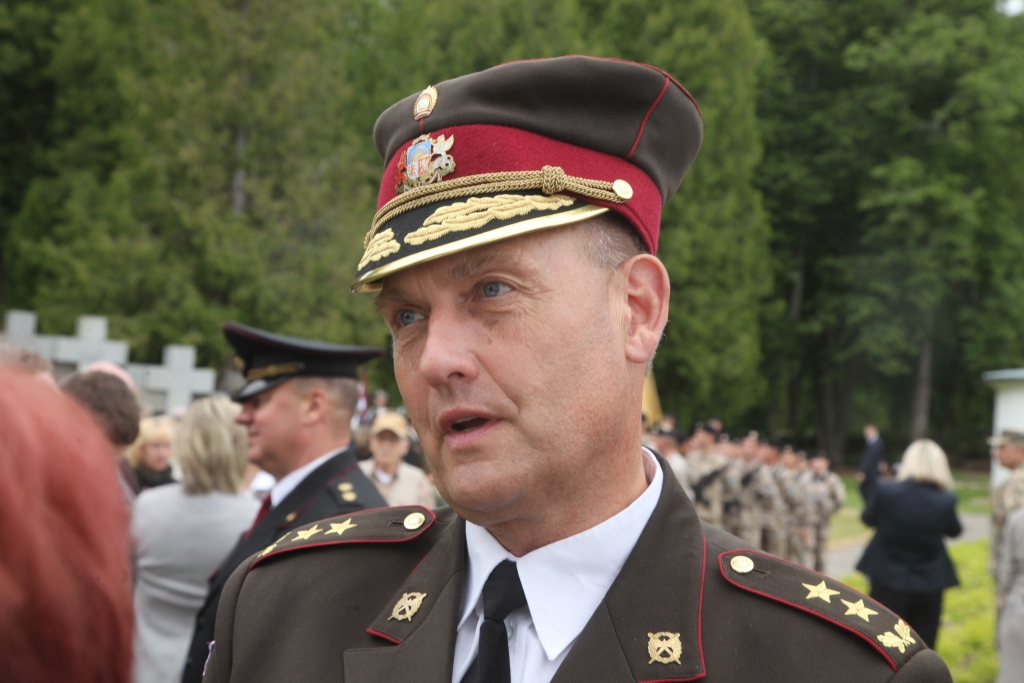 Juris Zeibārts, Nacionālo Bruņoto Spēku Apvienotā štāba priekšnieks, ģenerālmajors
Autors: Gatis Bogdanovs