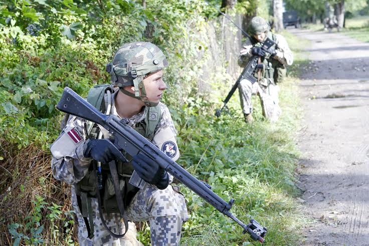 Zemessardzes mācības WENDEN 2015.gadā.
Autors: Māris Buholcs