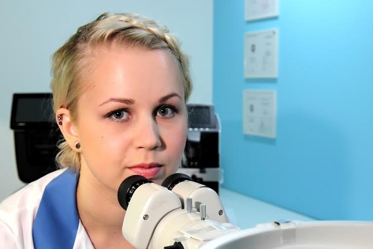 Sarmīte Gžibovska, optometriste-kontaktoloģe.
Autors: Publicitātes foto