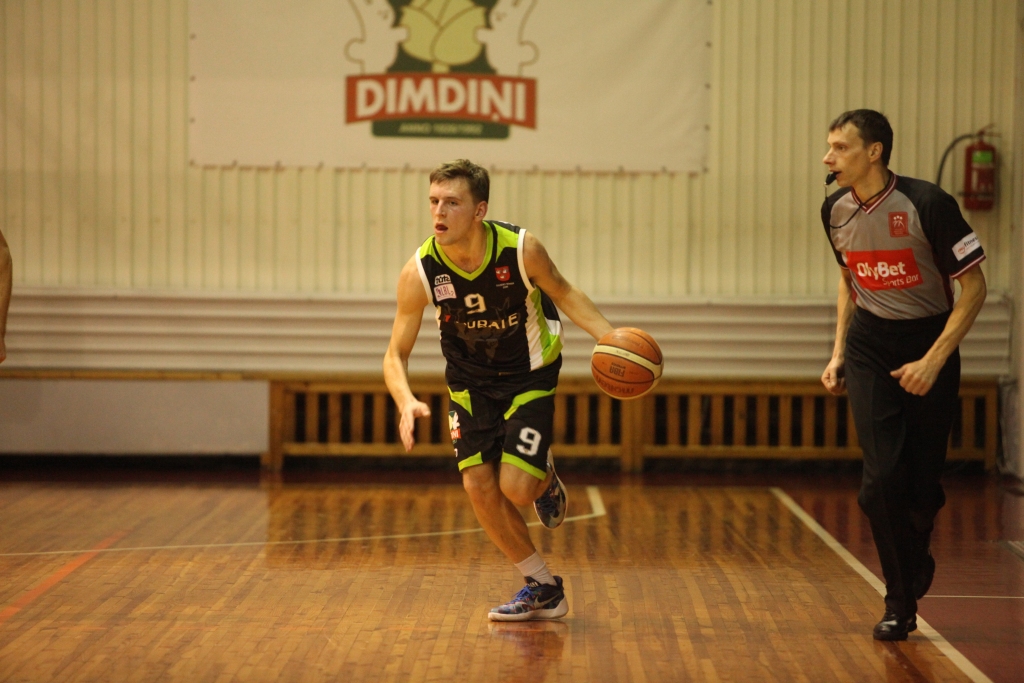 Starp labākajiem spēlē pret RTU - Nauris Rikveilis. 
Autors: Gatis Bogdanovs