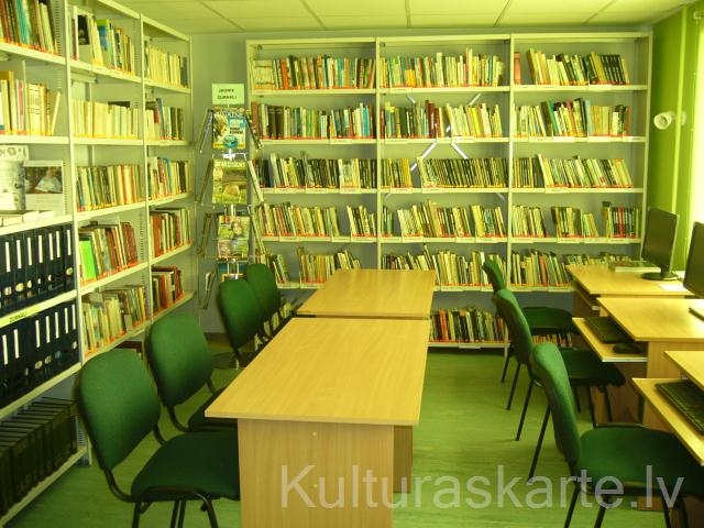 Stradu pagasta bibliotēka.
Autors: kulturaskarte.lv