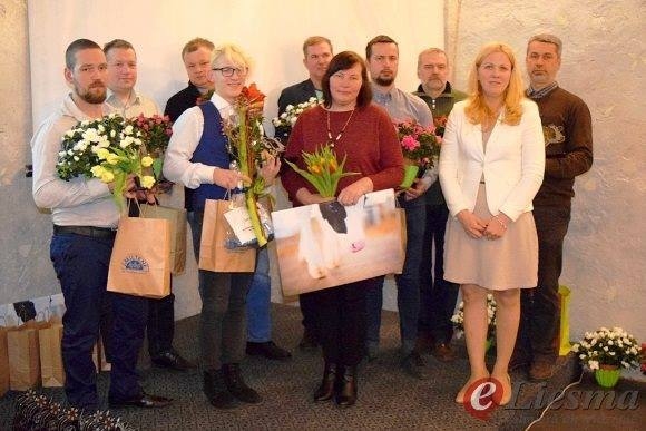 LHA izcilnieki: 1. rindā no kreisās - Mārtiņš Bitenieks (SIA «Brīvzemieki»).
Autors: Publicitātes foto