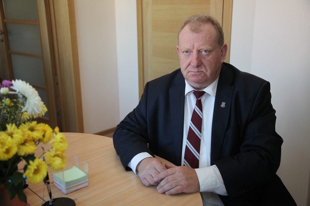 Gulbenes novada domes priekšsēdētājs Andris Apinītis.
Autors: no arhīva