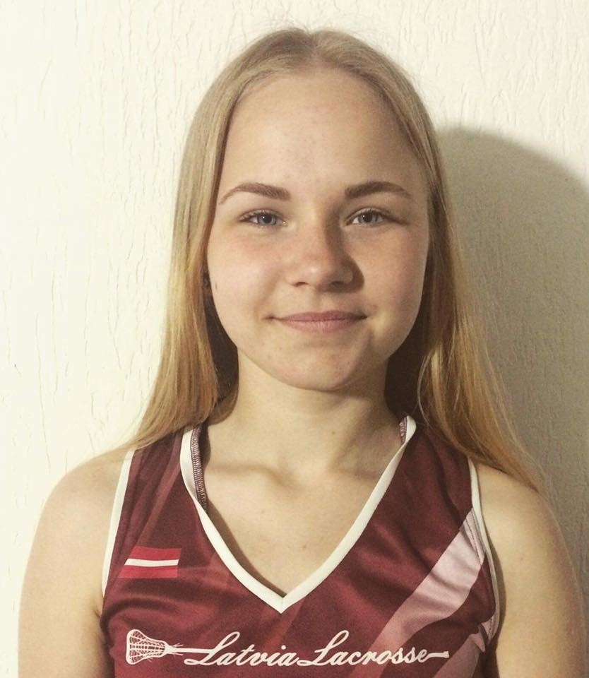 Gulbeniete Agnija Briedīte ar lepnumu pārstāv Latviju Pasaules čempionātā lakrosā.
Autors: no personiskā arhīva