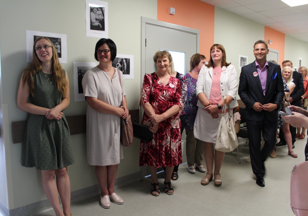 Uz tikšanos Gulbenes slimnīcā kopā pulcējās sociālās un medicīnas nozares darbinieki un interesenti. 
Autors: Jana Igaviņa