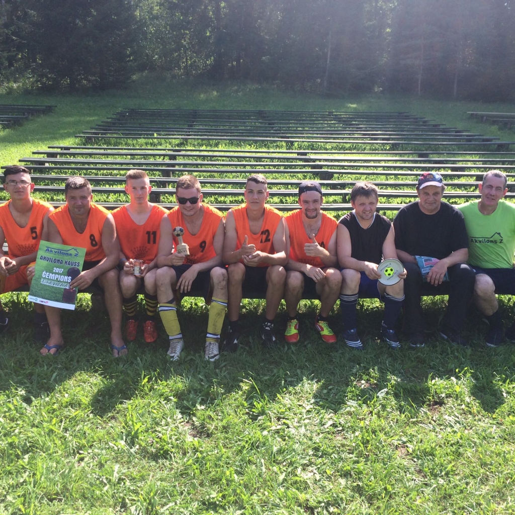 “Akvilona Z” ceļojošo kausu ieguva Druvienas komanda. 	
Autors: no personiskā arhīva