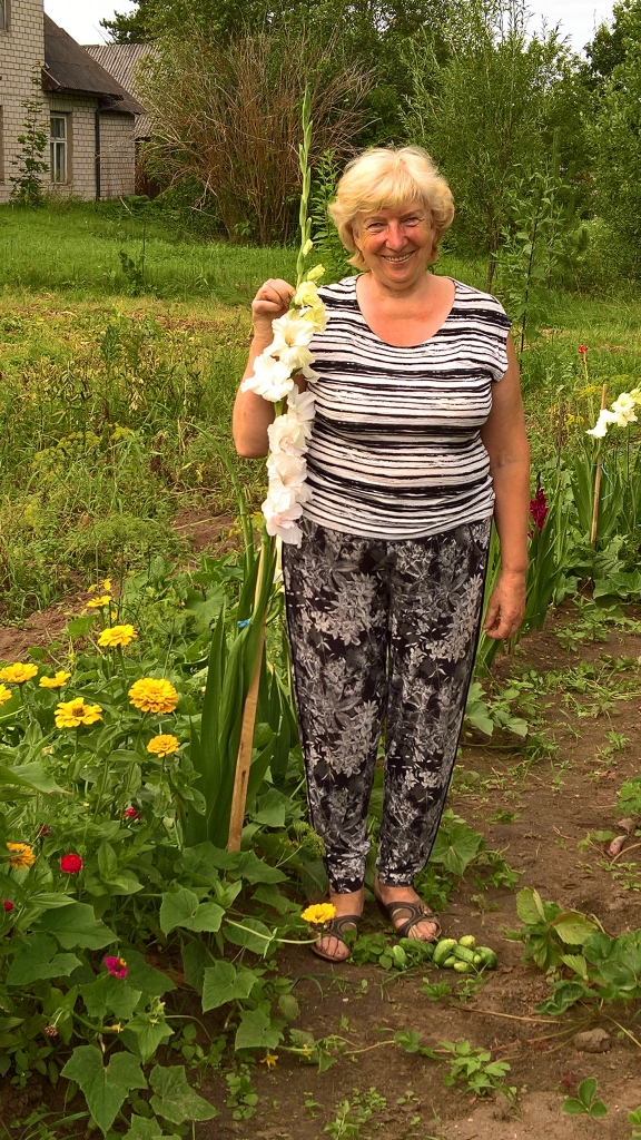 Lejasciemietes Maldas Liepiņas dārzā pirmo reizi izaugusi tik gara gladiola – 1,87 metri. 		
Autors: no privātā arhīva