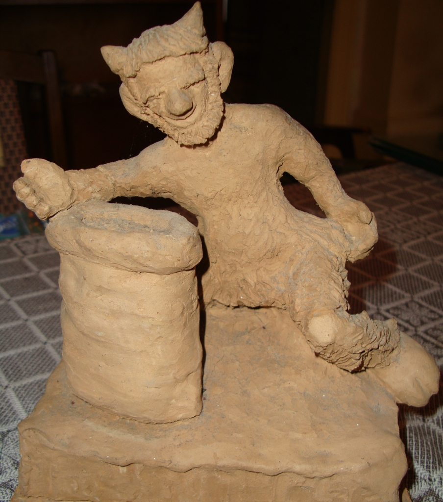 Viens no daudzajiem Viļa Zvaigznīša velniņiem - Klēts velniņš (1978).