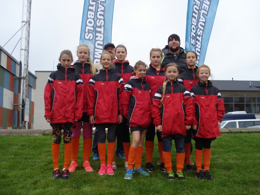  FB Gulbene 2005 meiteņu komanda.
Autors: no personiskā arhīva