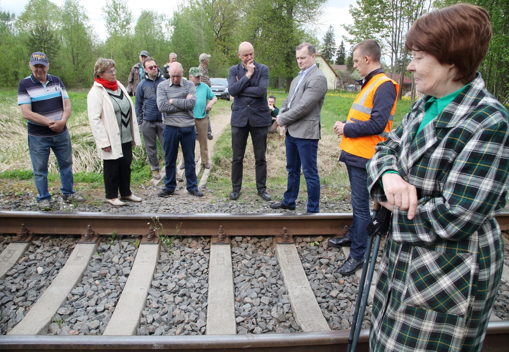 Raiņa ielas un tuvākās apkārtnes iedzīvotāji jau gadiem cīnās par pārejas ierīkošanu.
Autors: no Dzirksteles arhīva