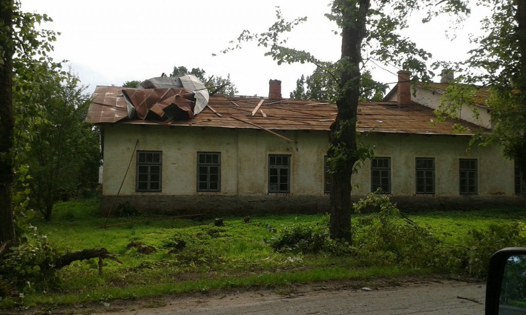 12.augusta vētra vislielākos zaudējumus nodarīja Jaungulbenē.
Autors: no personiskā arhīva