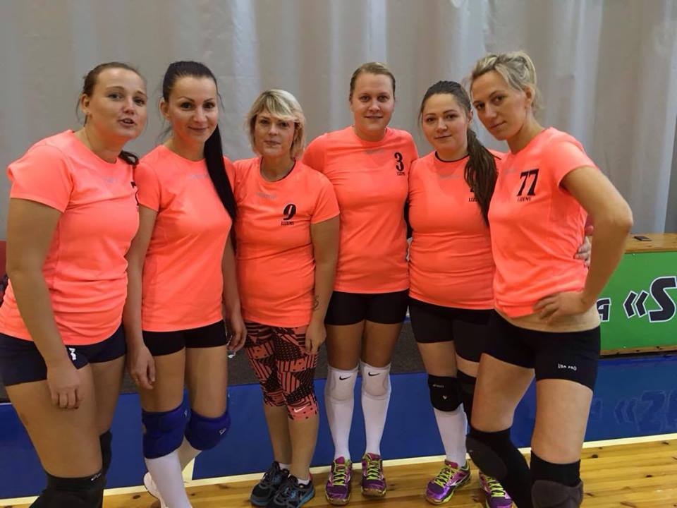 Lizuma volejbolistes.