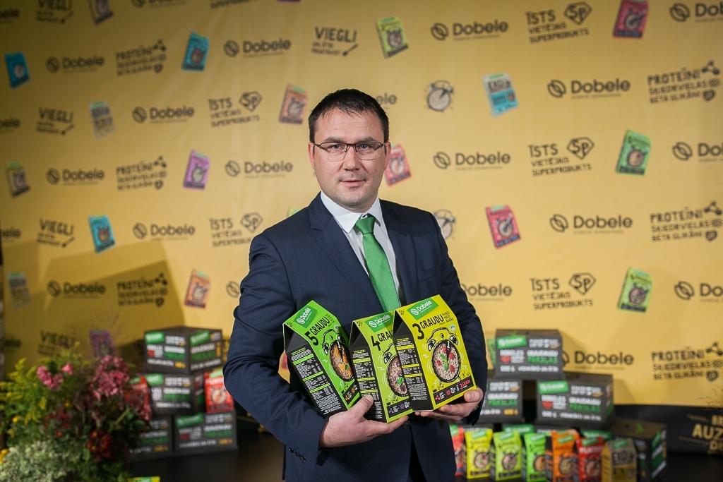 AS “Dobeles dzirnavnieks” valdes priekšsēdētājs Kristaps Amsils.
Autors: publicitātes foto