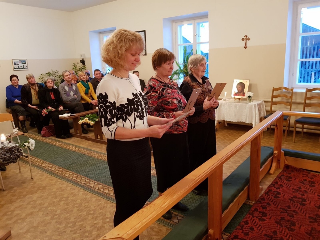 Ingai Kalniņai (no kreisās), Irēnai Cīmurei, Valdai Degunei un saņemtais apbalvojums bijis liels un negaidīts pārsteigums. 
Autors: no personiskā arhīva