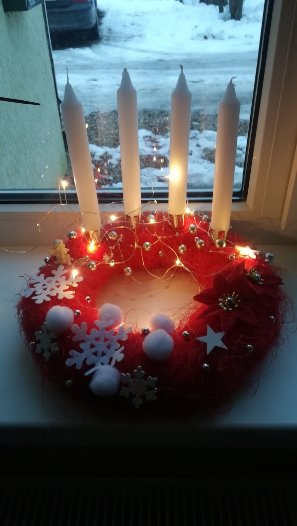 Adventes vainadziņš labam noskaņojumam.
Autors: Ina Garane