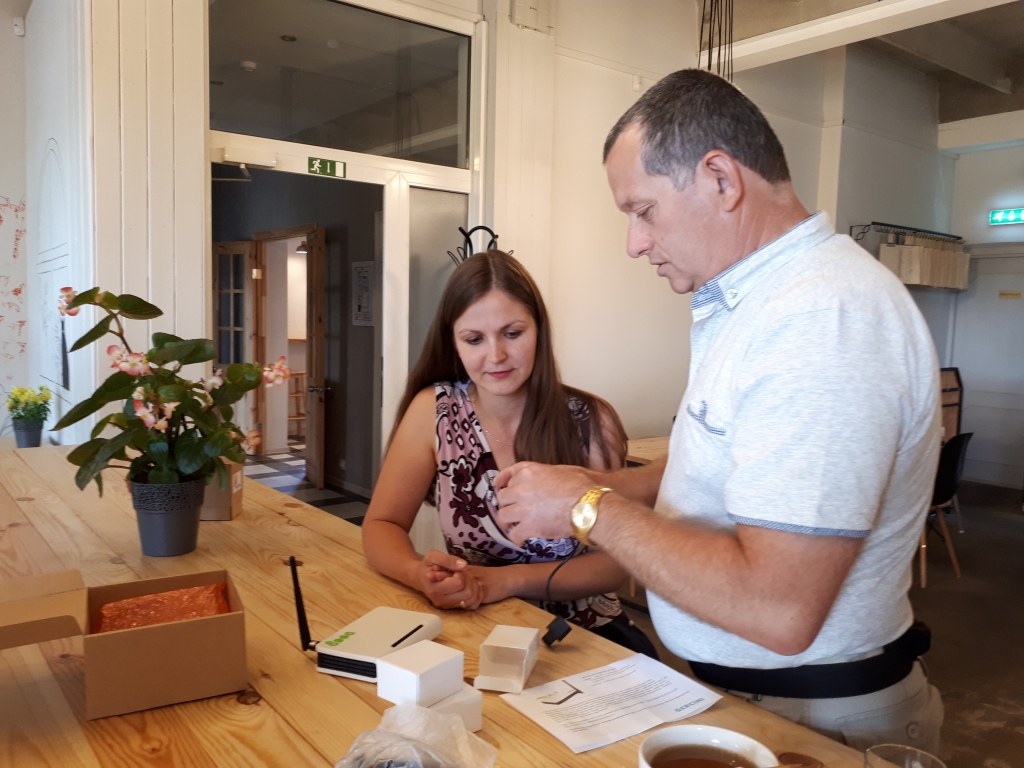 Linda iepazīstās ar GDog lietošanu.
Autors: no Vidzemes plānošanas reģiona arhīva