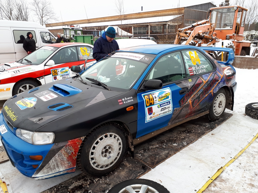 Mareka Švarca-Švampāna ekipāža kā ierasts uzrādīja ievērības cienīgu rezultātu.  
Autors: Ivars Vīksna