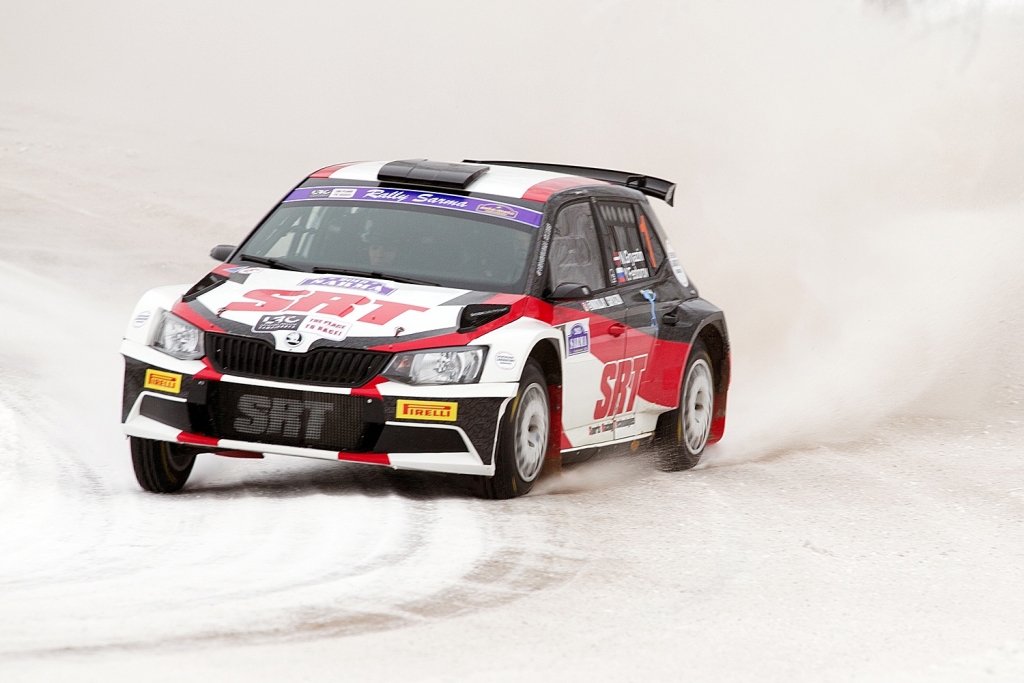 Rallijs Sarma 2018 noslēdzās ar pārliecinošu Nikolaja Grjazina un Jaroslava Fjodorova uzvaru.
Autors: Gatis Pladars (www.gpphoto.lv)
