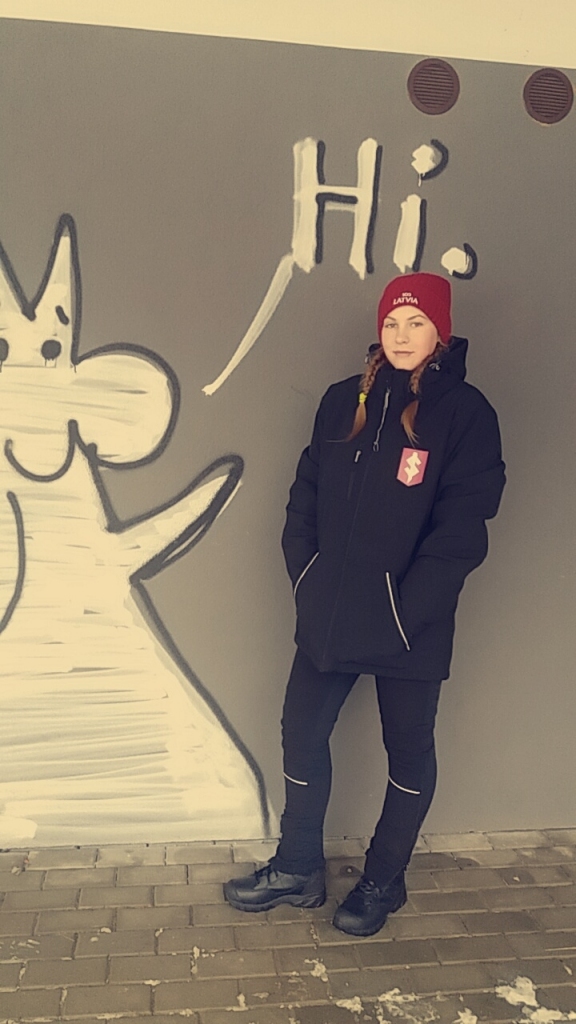 Ērika Jermacāne ir slēpotāja ar lielu  potenciālu. Viņa pieļauj, ka kādreiz varētu cītīgāk trenēties tieši biatlonā. 
Autors: no personiskā arhīva