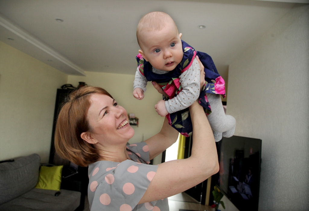 Šo 8.martu Laura Boka svinēja jau kopā ar savu meitiņu Paulu. 
Autors: Gatis Bogdanovs