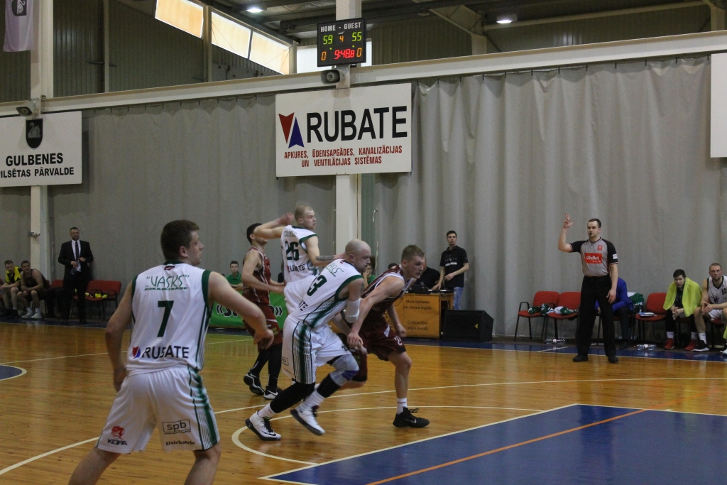 Gulbenieši kļuvuši par otro komandu, kura pārvarējusi LBL 2.divīzijas izslēgšanas spēļu pirmo kārtu, pievienojoties “Jelgavai/LLU”.
Autors: Dace Anča