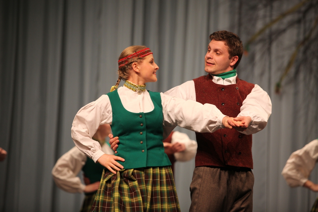 Eva Šmukiņa un Renārs Leimanis, kuri dejo “Litenietī”, ir stalti un iznesīgi dejotāji.
Autors: Gatis Bogdanovs