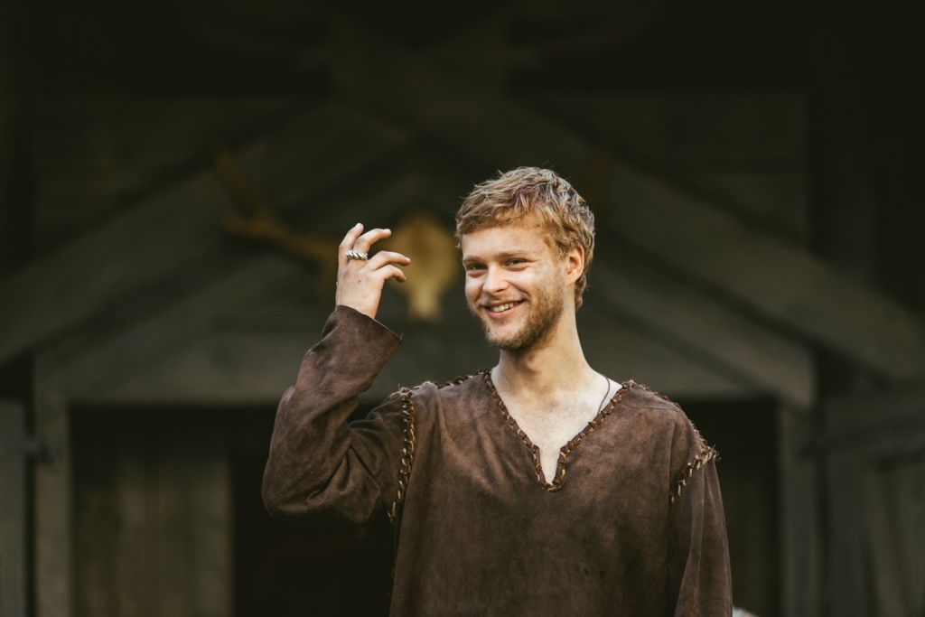 Režisora Aigara Graubas un producenta Andreja Ēķa spēlfilma Nameja gredzens.
Autors: no Nacionālā Kino centra arhīva