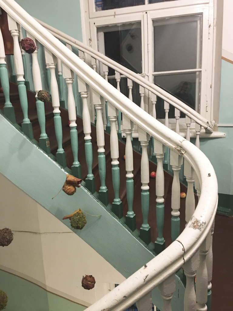 Arī margas ir jāatjauno! Lizuma pilī slavenās spirālveida kāpnes tiek atjaunotas ar Kultūrkapitāla fonda atbalstu. 	
Autors: Diāna Odumiņa