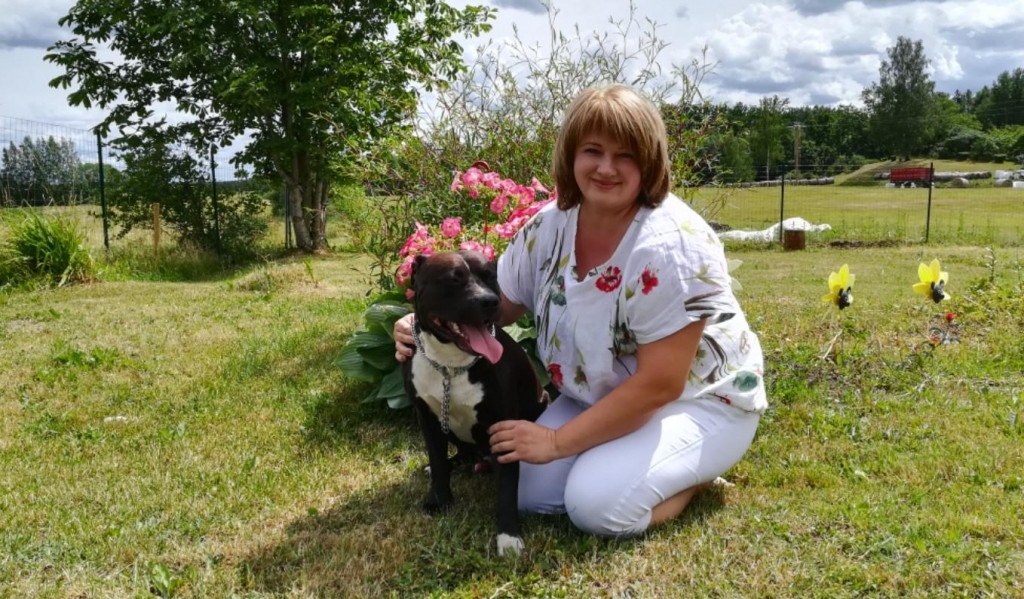 Uladvus Versače, ko ģimenē sauc vienkārši par Versačiku, kopā ar Natāliju.  
Autors: no privāta arhīva