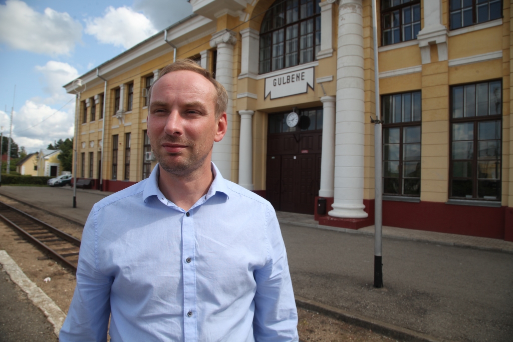 Izglītojošo un interaktīvo centru “Dzelzceļš un Tvaiks” vadīs rīdzinieks Nils Kārkliņš.
Autors: Gatis Bogdanovs