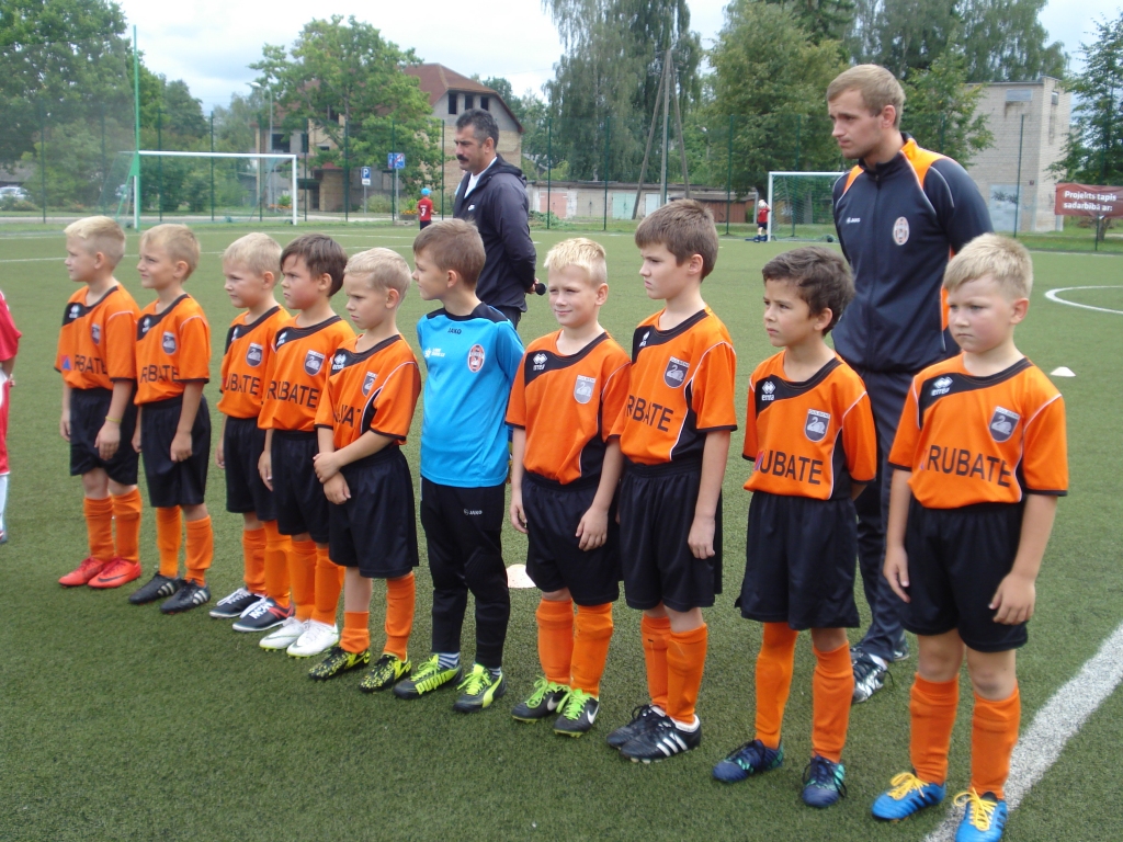 FB “Gulbene 2005” zēnu komanda.
Autors: no personiskā arhīva