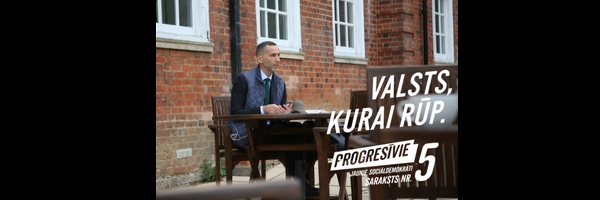  Roberts Putnis, PROGRESĪVO priekšsēdētājs #2 Rīgas sarakstā.
Autors: Publicitātes foto