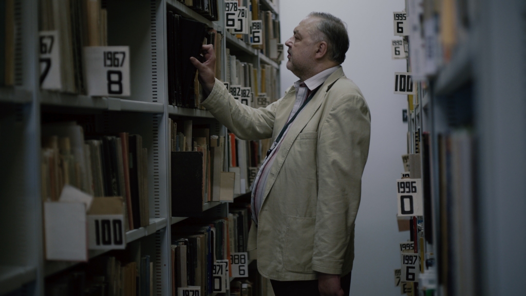 Latvijas Nacionālās bibliotēkas direktors Andris Vilks.
Autors: no Latvijas Nacionālās bibliotēkas arhīva