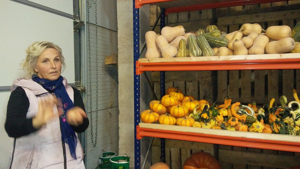 Zemnieku saimniecības “Kliblapsas” saimniece Ilze Venterzute. 
Autors: Pārsla Konrāde