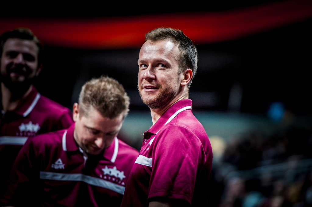 Latvijas basketbola valstvienības galvenais ārsts Mārtiņš Pulveris.
Autors: Publicitātes foto