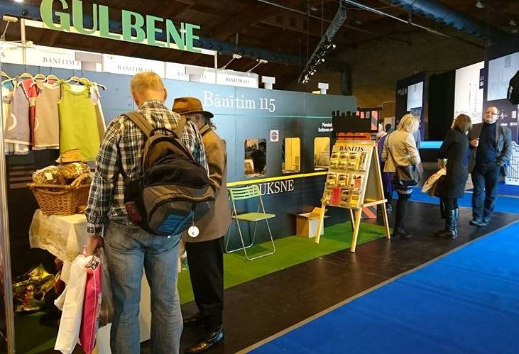 Gulbenes stends izstādē 