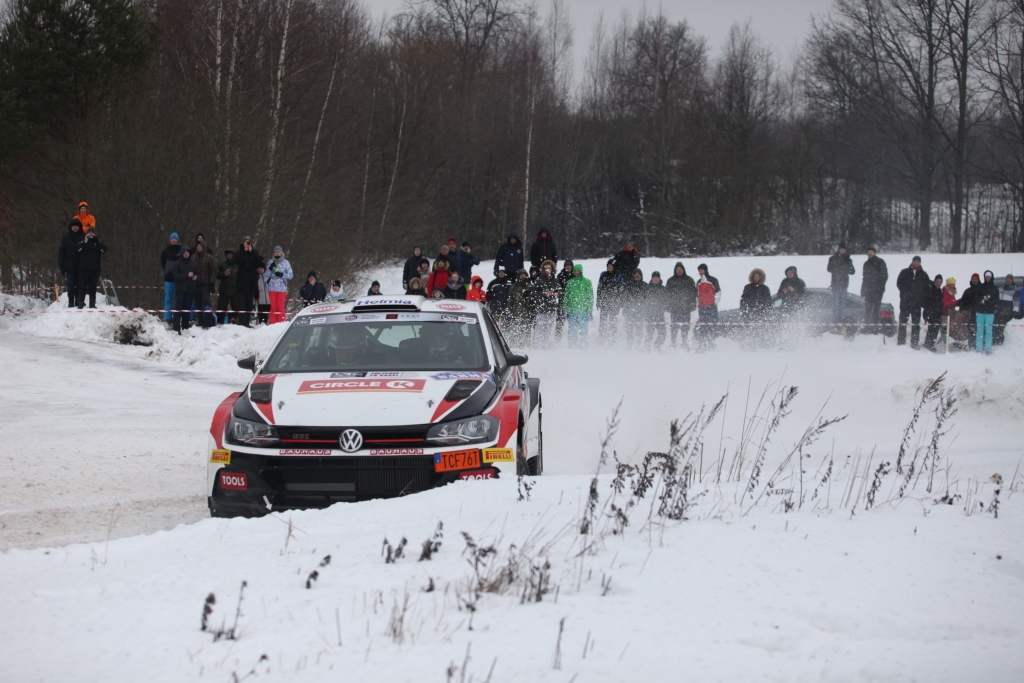 Rallija kopvērtējumā uzvaru izcīnīja Olivers Solbergs.
Autors: Gatis Bogdanovs