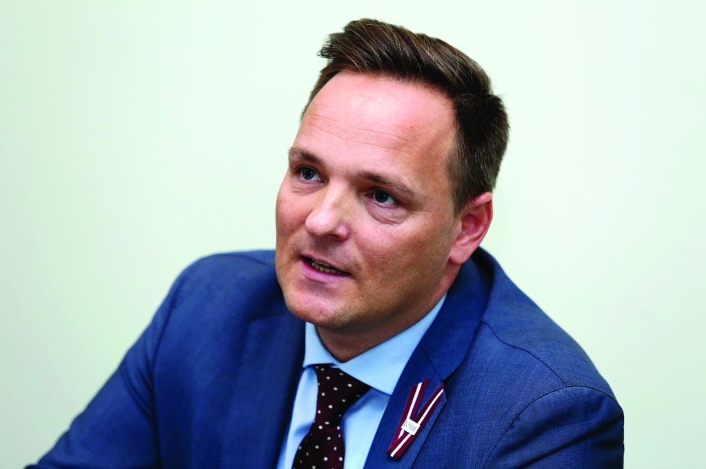 Raivis Kronbergs, Tieslietu ministrijas valsts sekretārs. 	
Autors: Edijs Pālēns (“Leta”)