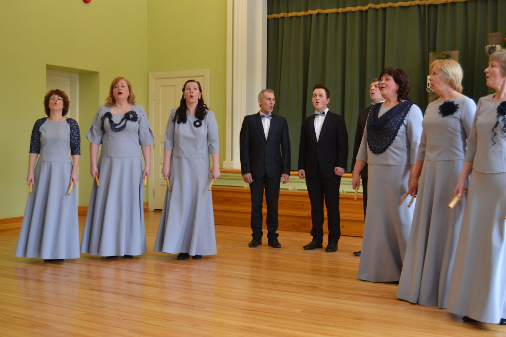 Visaugstākais vērtējums starp Gulbenes novada ansambļiem – Lejasciema jauktajam ansamblim “Akcents”. 
Autors: Loreta Jargane  