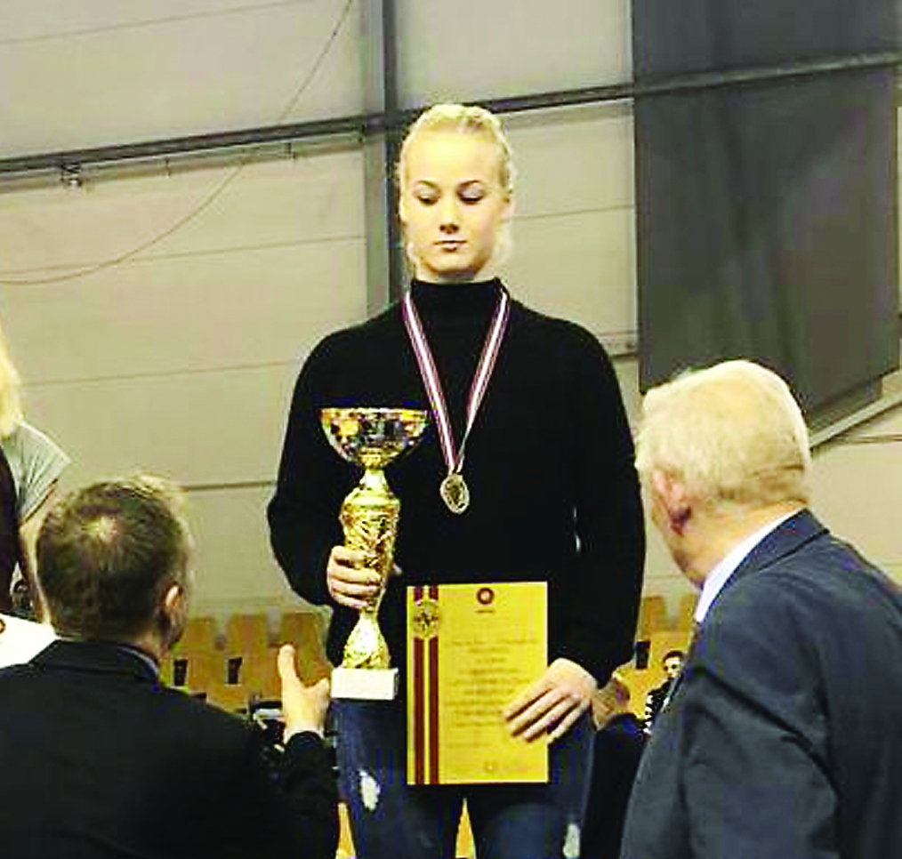 Nedēļas nogalē Raivita Timofejeva starptautiskā turnīrā junioriem izcīnīja 1. vietu. 
Autors: no personiskā arhīva