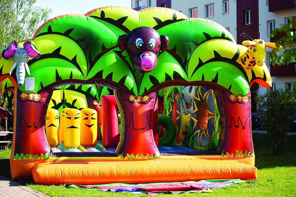 Piepūšamo atrakciju noma ir Diānas Graumanes darbs jau vismaz 15 gadus. Viņai ir prieks skatīties uz to, kā bērniem mirdz acis, ieraugot atrakcijas. Šī atrakcija ir viena no Diānas arsenāla. 
Autors: milze.lv