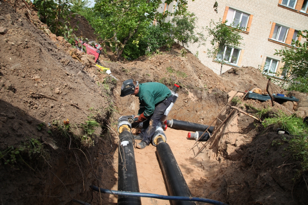 Atšķirībā no vecās siltumtrases šī būs vizuāli nemanāma un daudz modernāka.   
Autors: Gatis Bogdanovs