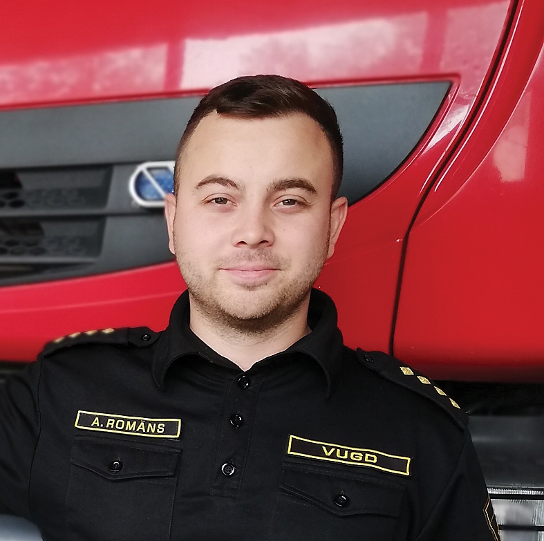 Alvis Romāns, VUGD Gulbenes daļas komandieris
Autors: no privātā arhīva