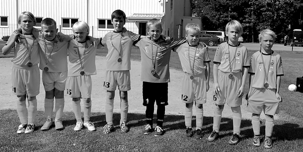 “FB Gulbene” U-8 grupas futbolisti.  
Autors: no personiskā arhīva