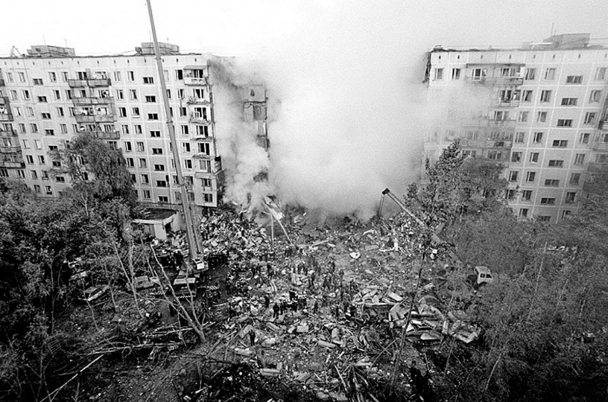 sprādziens Maskavā daudzdzīvokļu namā Kaširas šosejāfoto: livejournal.com