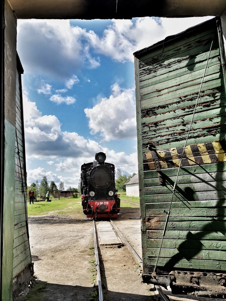 Gulbenes - Alūksnes bānītis. Gulbenes stacijas depo būtiski papildinājis savu piedāvājumu tūristiem.
Autors: no  projekta 