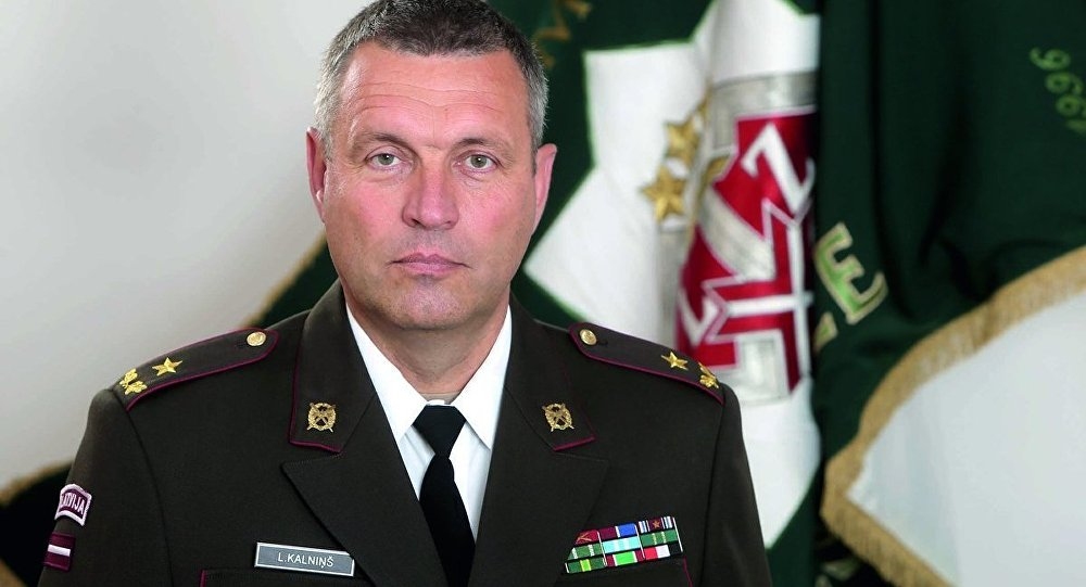 Nacionālo bruņoto spēku komandieris Leonīds Kalniņš.
Autors: Publicitātes foto