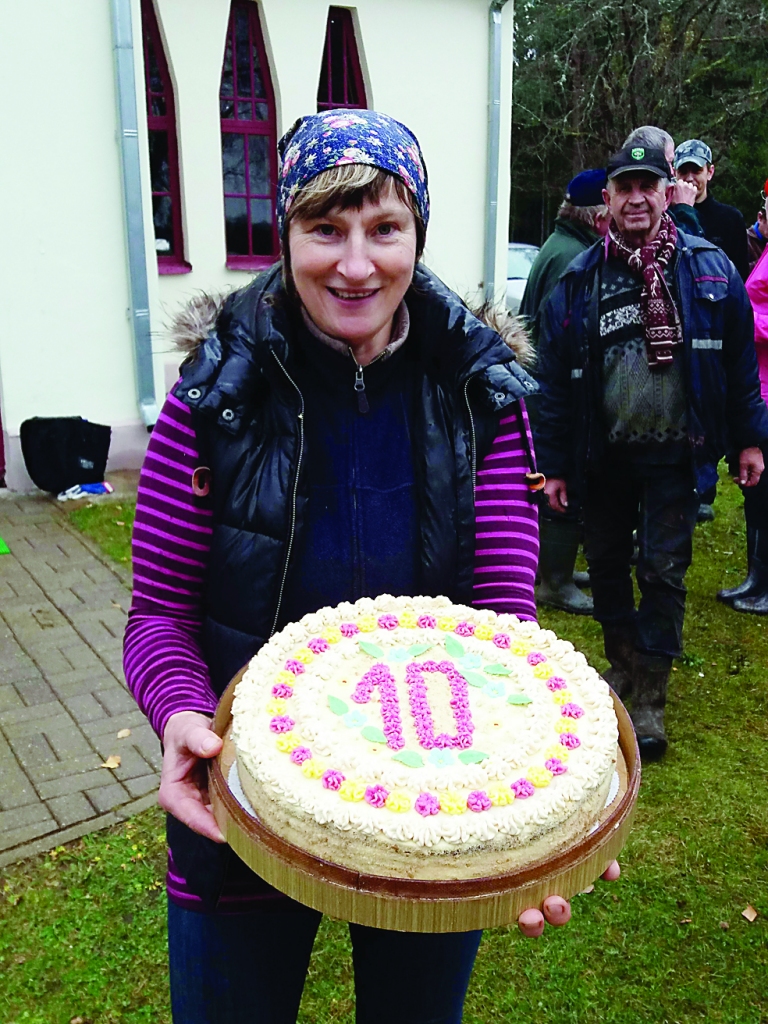 Rankas kapu pārzine Vizma Suta. 
Autors: no D.Birnbaumas personiskā arhīva