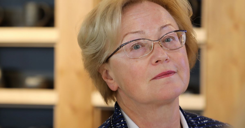  Latvijas Pārtikas uzņēmumu federācijas (LPUF) padomes priekšsēdētāja Ināra Šure. 
Autors: Publicitātes foto